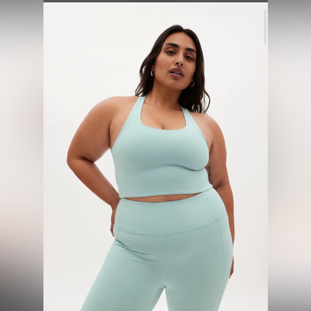 Paloma Racerback Bra in Glass